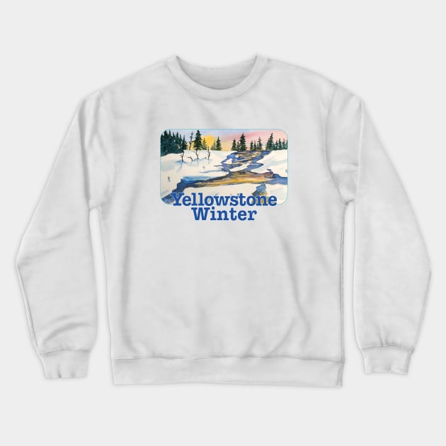 Yellowstone Winter Crewneck Sweatshirt by MMcBuck